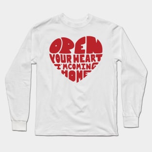 Open Your Heart Long Sleeve T-Shirt